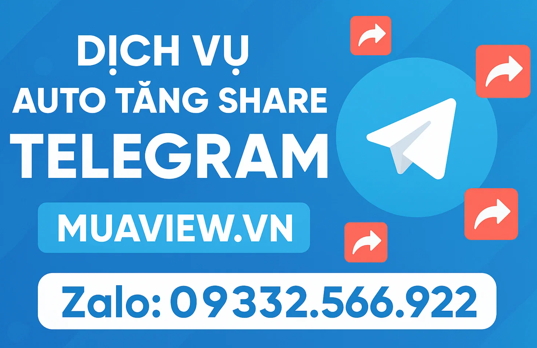 Dịch vụ Auto Share Telegram - Tăng share post telegram 2026