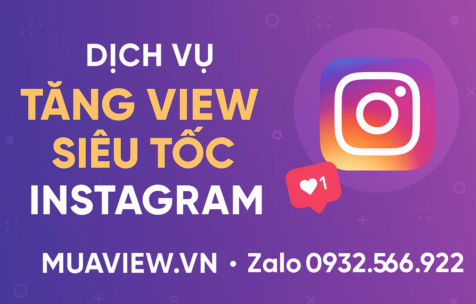 Dịch vụ Tăng View Siêu Tốc Instagram (Reels &amp; Video) - Nhiên Liệu Cho Viral 2026