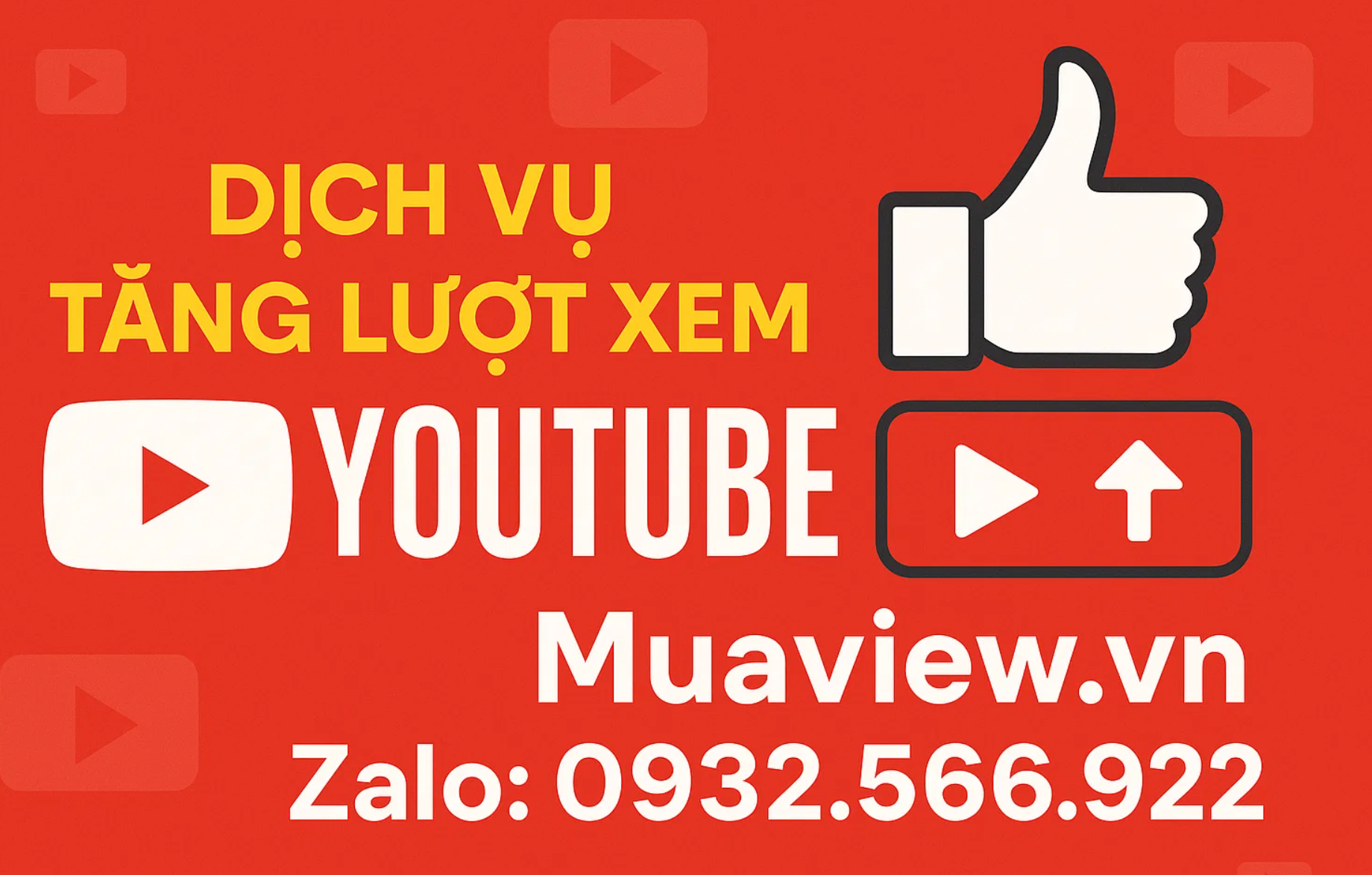 Dịch vụ Tăng Lượt Xem Youtube View Chất Lượng Cao - Bật Đề Xuất 2026